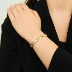 Bracelet Maille enroulée