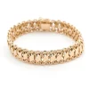 Bracelet Maille fantaisie Or jaune