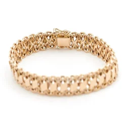 Bracelet Maille fantaisie Or jaune