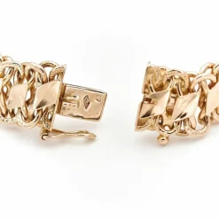 Bracelet Maille fantaisie Or jaune