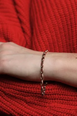 Bracelet Maille filigrane Or rose