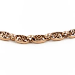 Bracelet Maille filigrane Or rose