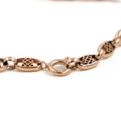 Bracelet Maille filigrane Or rose
