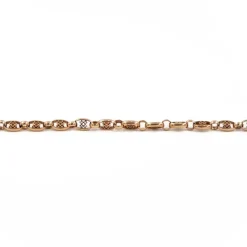 Bracelet Maille filigrane Or rose