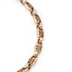 Bracelet Maille filigrane Or rose