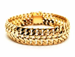 Bracelet Maille gourmette Or jaune