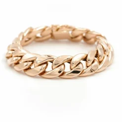 Bracelet Maille gourmette Or jaune