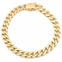 Bracelet Maille gourmette Or jaune