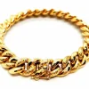 Bracelet Maille gourmette Or jaune