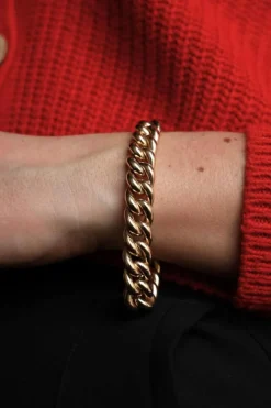 Bracelet Maille gourmette Or jaune