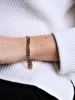 Bracelet Maille gourmette Or jaune