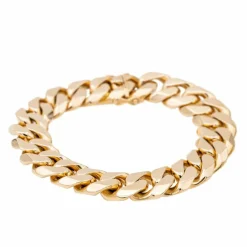 Bracelet Maille gourmette Or jaune
