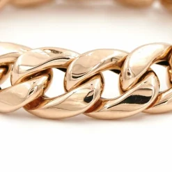 Bracelet Maille gourmette Or jaune