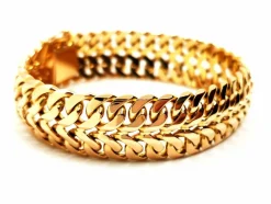 Bracelet Maille gourmette Or jaune
