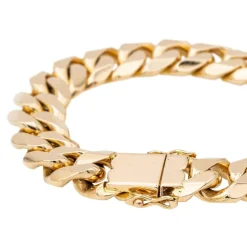 Bracelet Maille gourmette Or jaune