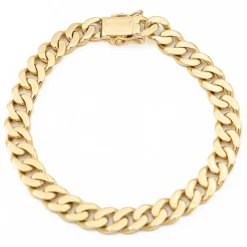 Bracelet Maille gourmette Or jaune