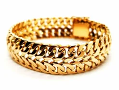 Bracelet Maille gourmette Or jaune