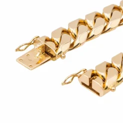 Bracelet Maille gourmette Or jaune