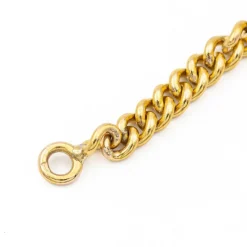 Bracelet Maille Gourmette Or jaune