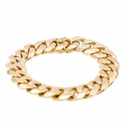 Bracelet Maille gourmette Or jaune