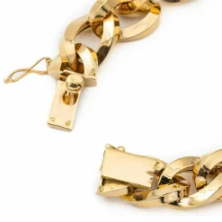 Bracelet Maille gourmette Or jaune