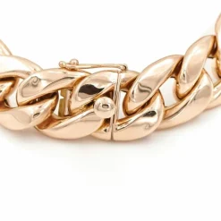 Bracelet Maille gourmette Or jaune