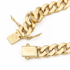Bracelet Maille gourmette Or jaune