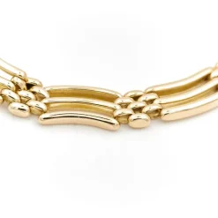Bracelet Maille grain de riz Or jaune