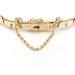 Bracelet Maille haricot Or jaune