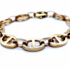 Bracelet Maille marine Or jaune