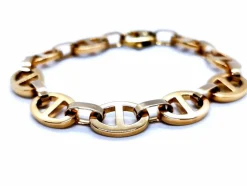 Bracelet Maille marine Or jaune