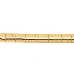 Bracelet Maille oméga Or jaune
