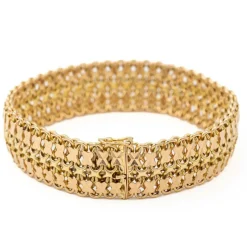 Bracelet Maille Or jaune
