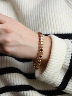 Bracelet Maille Or jaune