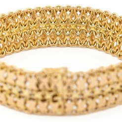 Bracelet Maille Or jaune