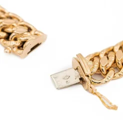 Bracelet Maille sorcière Or rose