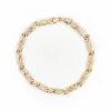 Bracelet Maille souple Or jaune