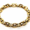 Bracelet Maille souple Or jaune, Or blanc