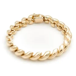 Bracelet Maille souple Or jaune