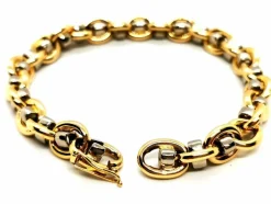 Bracelet Maille souple Or jaune, Or blanc