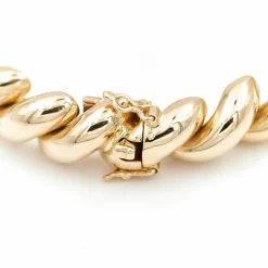 Bracelet Maille souple Or jaune