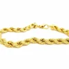 Bracelet Maille torsadée Or jaune