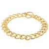Bracelet Maille torsadée Or jaune
