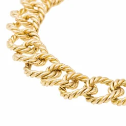 Bracelet Maille torsadée Or jaune