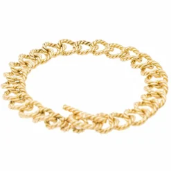 Bracelet Maille torsadée Or jaune