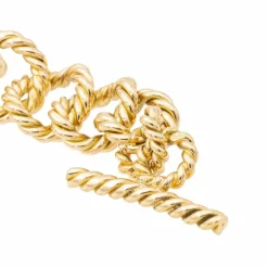Bracelet Maille torsadée Or jaune