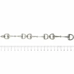 Bracelet maille étrier