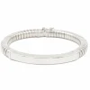 Bracelet Maille tubogas Or blanc