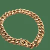 Bracelet maillons or jaune