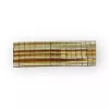 Bracelet manchette or blanc